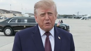 Trump habló sobre la llegada de Flávio Bolsonaro a Estados Unidos: “No voy a involucrarme”