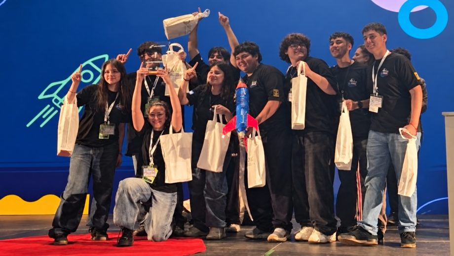 Estudiantes de escuelas técnicas de Neuquén presentaron sus desarrollos y participaron de lanzamientos experimentales en Misión Domuyo 2026. Gentileza. 