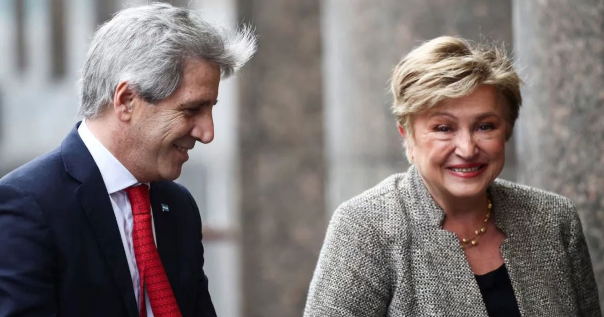 Luis Caputo se reunirá con la directora del FMI para evaluar programaciones financieras