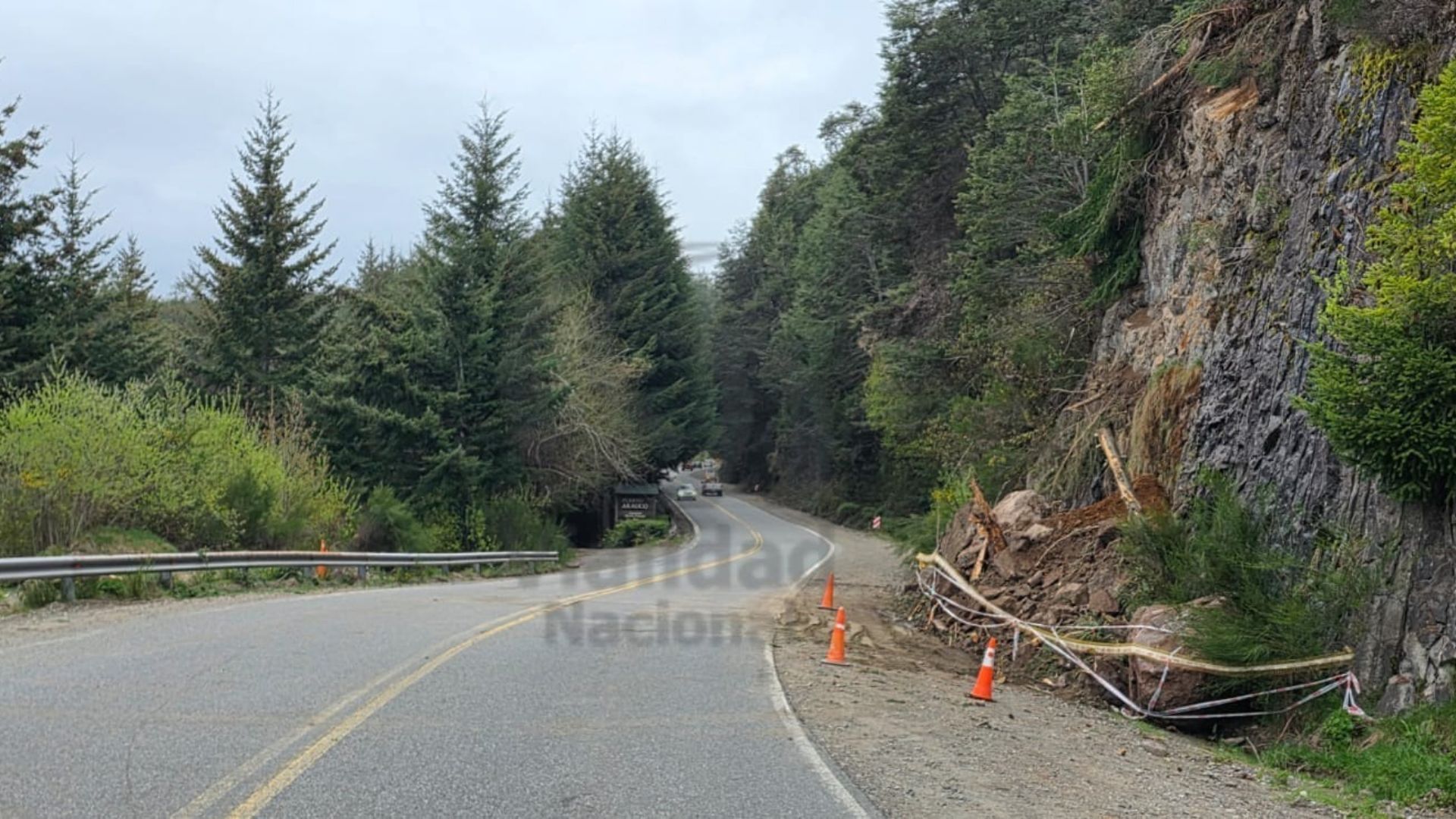 Alerta de lluvia: precauciones para circular por Ruta 40 en Villa La Angostura