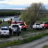Imagen de Continúa la desesperada búsqueda de dos hermanos de 10 y 12 años que fueron arrastrados por el río Gallegos