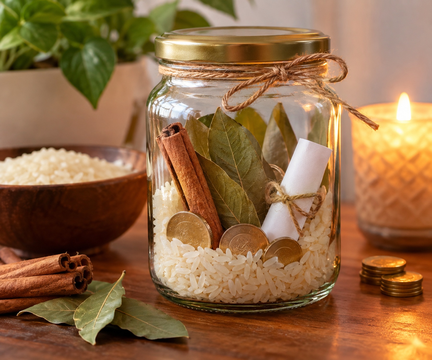 Ritual sencillo para atraer abundancia y buena energía al hogar