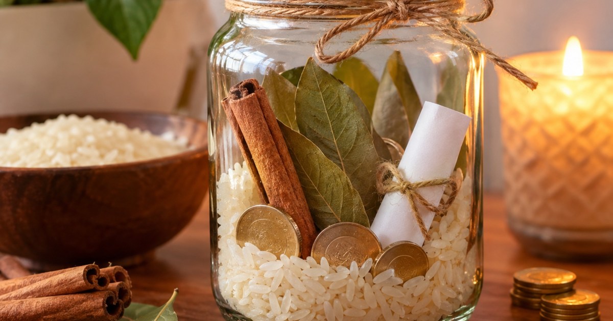 Ritual sencillo para atraer abundancia y buena energía al hogar