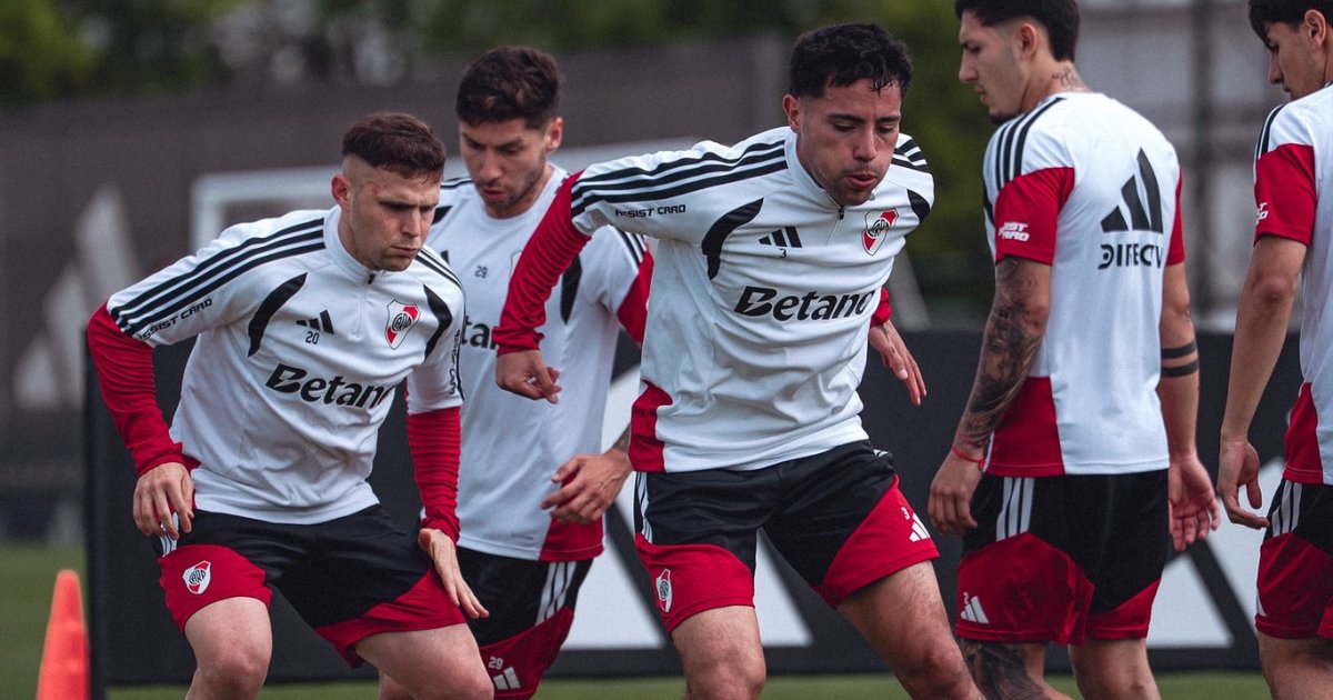 Francisco Ortega podría ser titular en River ante Racing y en el Superclásico
