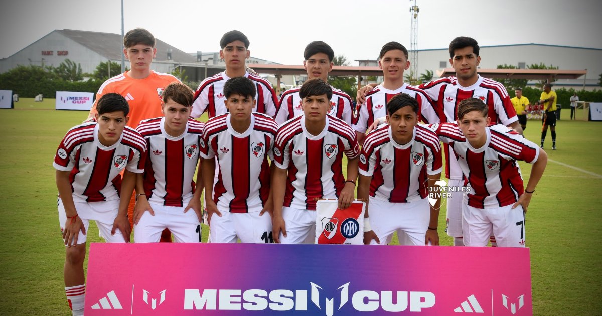 Lezcano Canedo, el futbolista de Roca que brilla en la Messi Cup