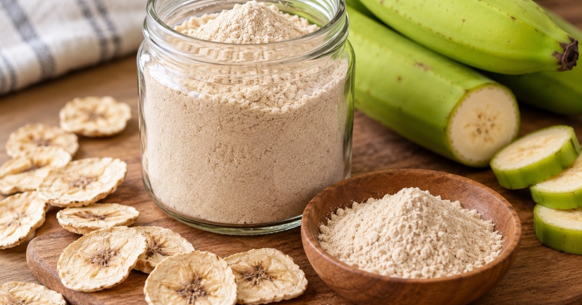 Receta fácil para hacer harina de banana casera