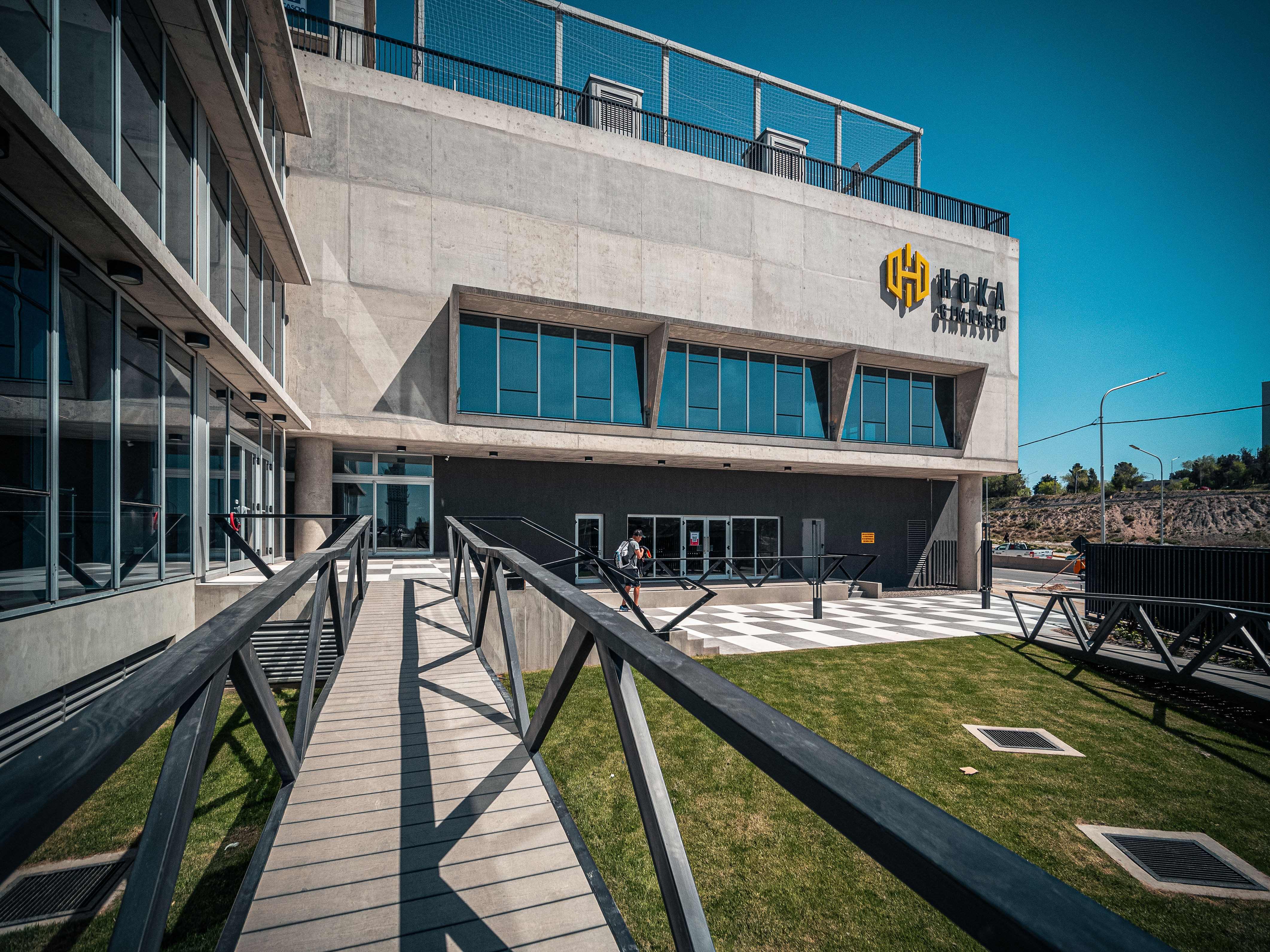 Hoka tiene alrededor de 3.000 m² y es el basamento de una torre. Foto: gentileza.