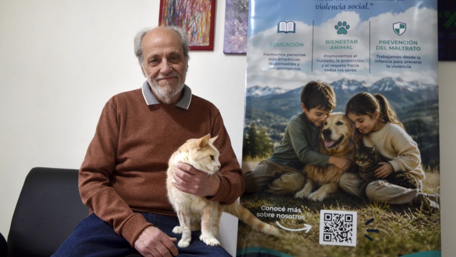 Horacio Vautier, presidente de la fundación que lleva su apellido en honor a su padre que también era médico veterinario. Foto: Chino Leiva