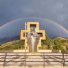 Imagen de Un Cristo caminante en el norte neuquino: cómo es la nueva obra que se suma al Camino de la Fe