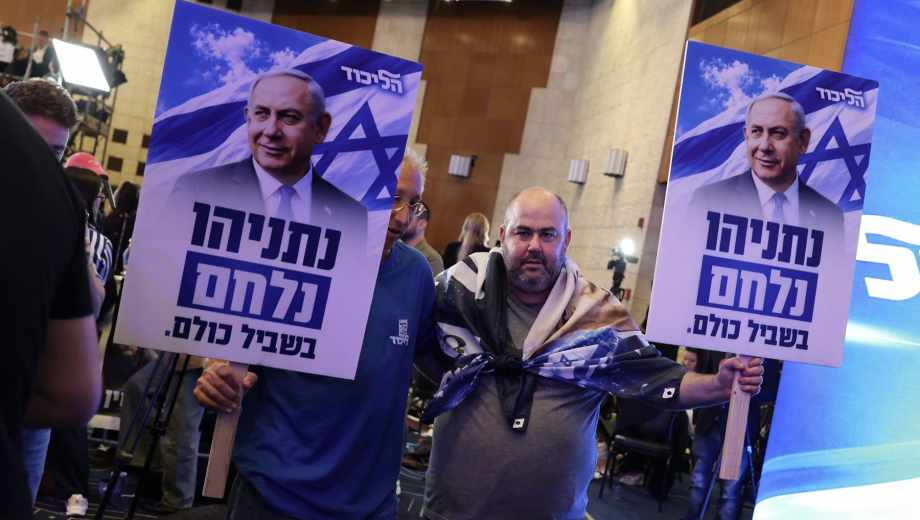 Israel: la oposición aventaja a Netanyahu. Foto: AFP 