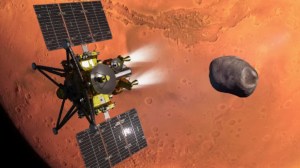 Japón lanzó una misión espacial para traer muestras de una luna de Marte por primera vez