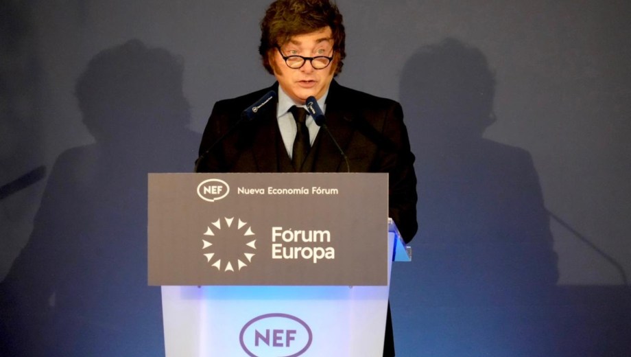 Javier Milei volverá a tomar la palabra esta noche, en la cena anual de la Fundación Faro en Puerto Madero. (Foto: archivo Presidencia)