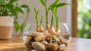 Mezclar jengibre con piedras y agua: para qué sirve y cómo hacer este truco en casa