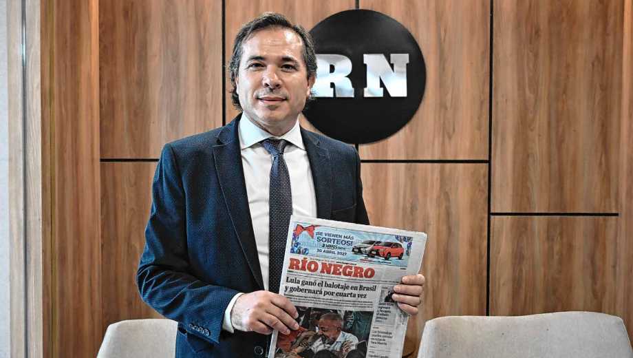 José Ignacio Gerez: "Los microtraficantes están empezando a irse de Neuquén". Foto: Cecilia Maletti