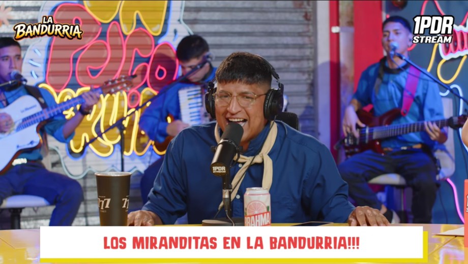 Los Miranditas estuvieron en el stream de La Bandurria en Un Poco de Ruido. Foto Captura.