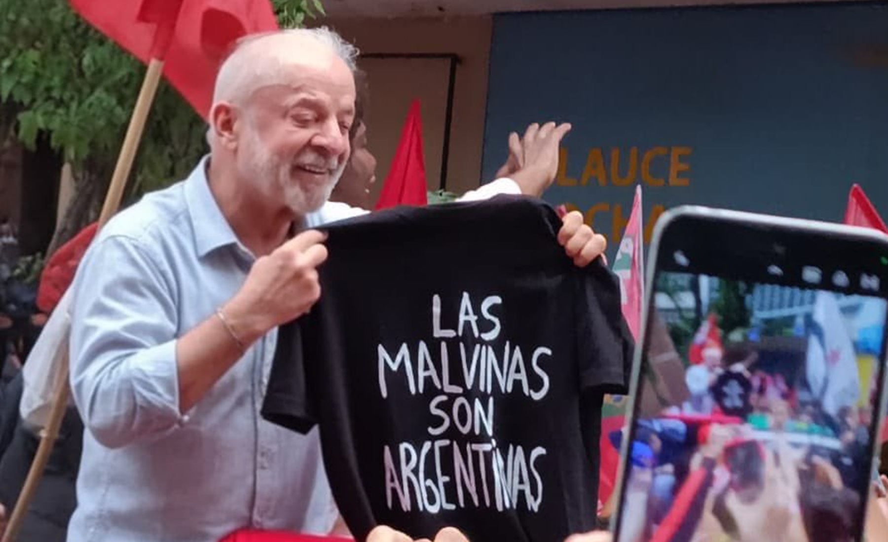 Lula muestra apoyo a la soberanía argentina sobre las Malvinas
