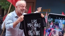 Imagen de Lula posó con una remera de Malvinas y reforzó el apoyo al reclamo de soberanía argentino