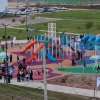 Imagen de Parque de las Energías: Figueroa y Gaido inauguraron en Neuquén un espacio con juegos inspirados en Vaca Muerta y El Chocón