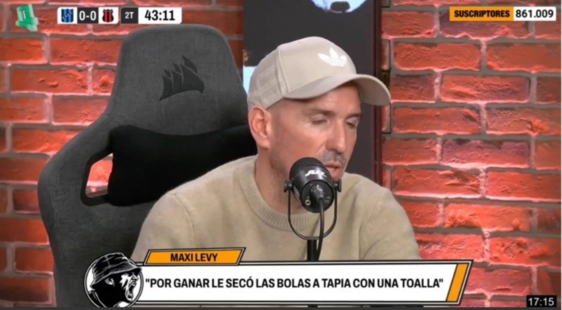 El exabrupto del presidente de un club del ascenso: «Por ganar, a Tapia le seco las bolas»