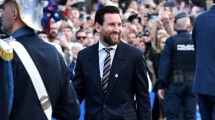 Imagen de Lionel Messi fue recibido por la Princesa de Asturias antes de recibir el premio en España