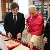 Imagen de Milei recibirá al papa León XIV y encabezará la agenda oficial durante su estadía en el país