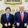 Imagen de Milei tildó a Lula de "dictador comunista", ratificó su alineamiento con Trump y respaldó a Bolsonaro