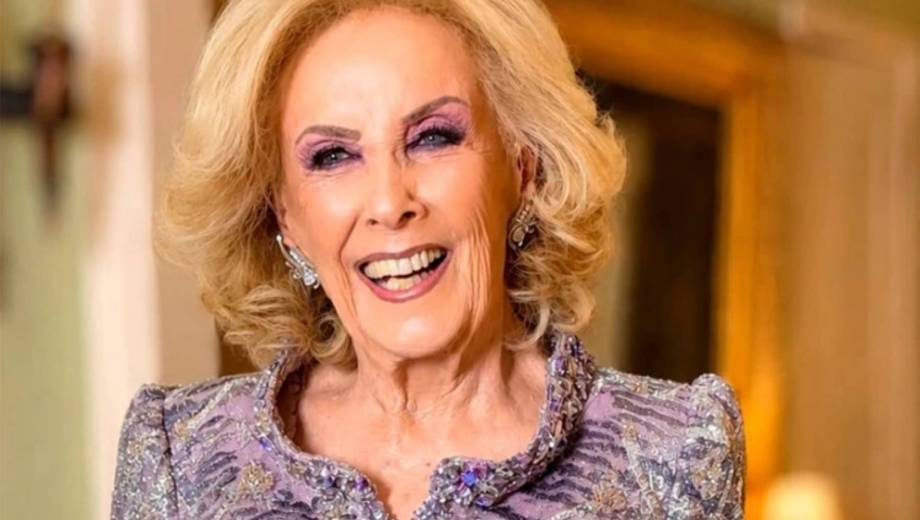 Mirtha Legrand se recupera, en el Mater Dei.-