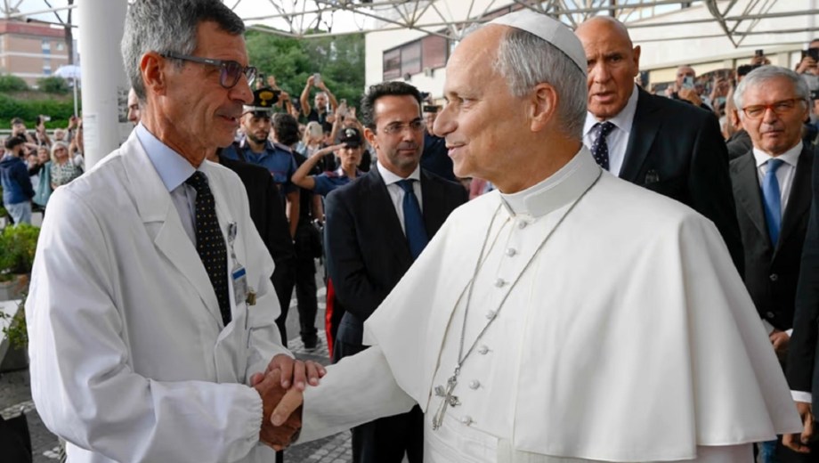 El papa León XIV ya volvió al Vaticano. Foto: NA 