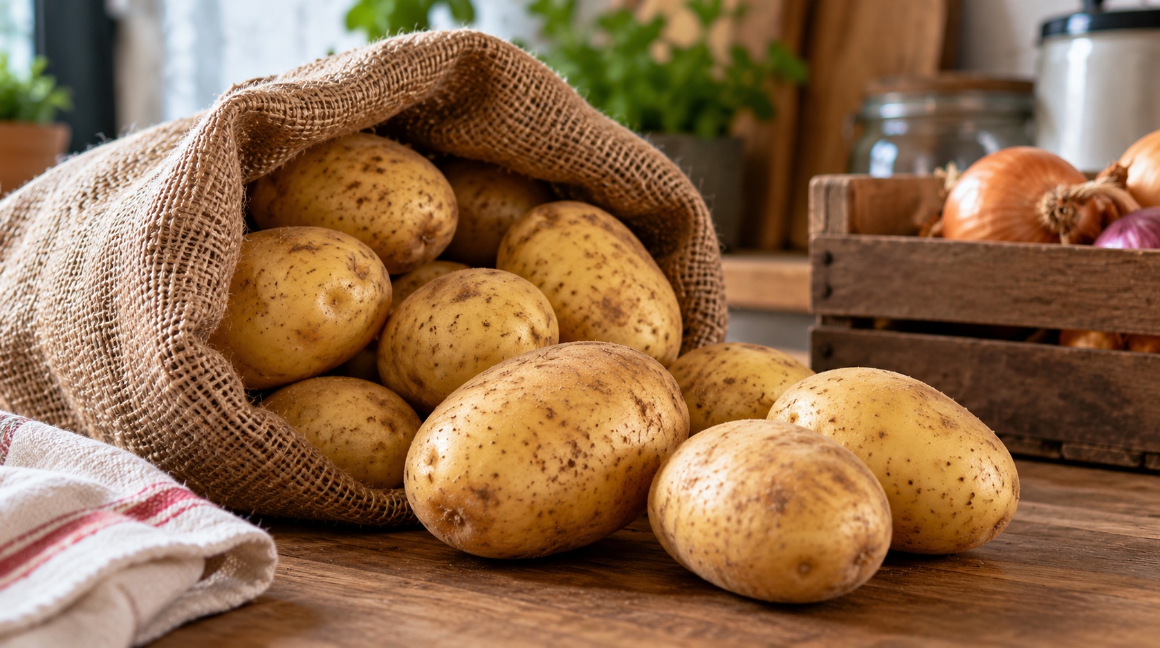 Consejos para almacenar papas y evitar que broten