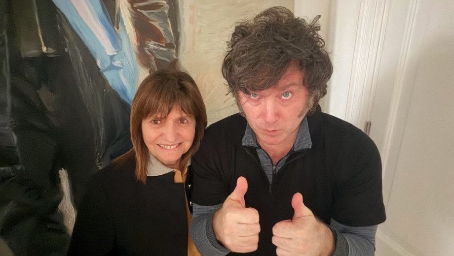 Milei y Bullrich se reunieron tras las diferencias por la gestión. Foto: gentileza 