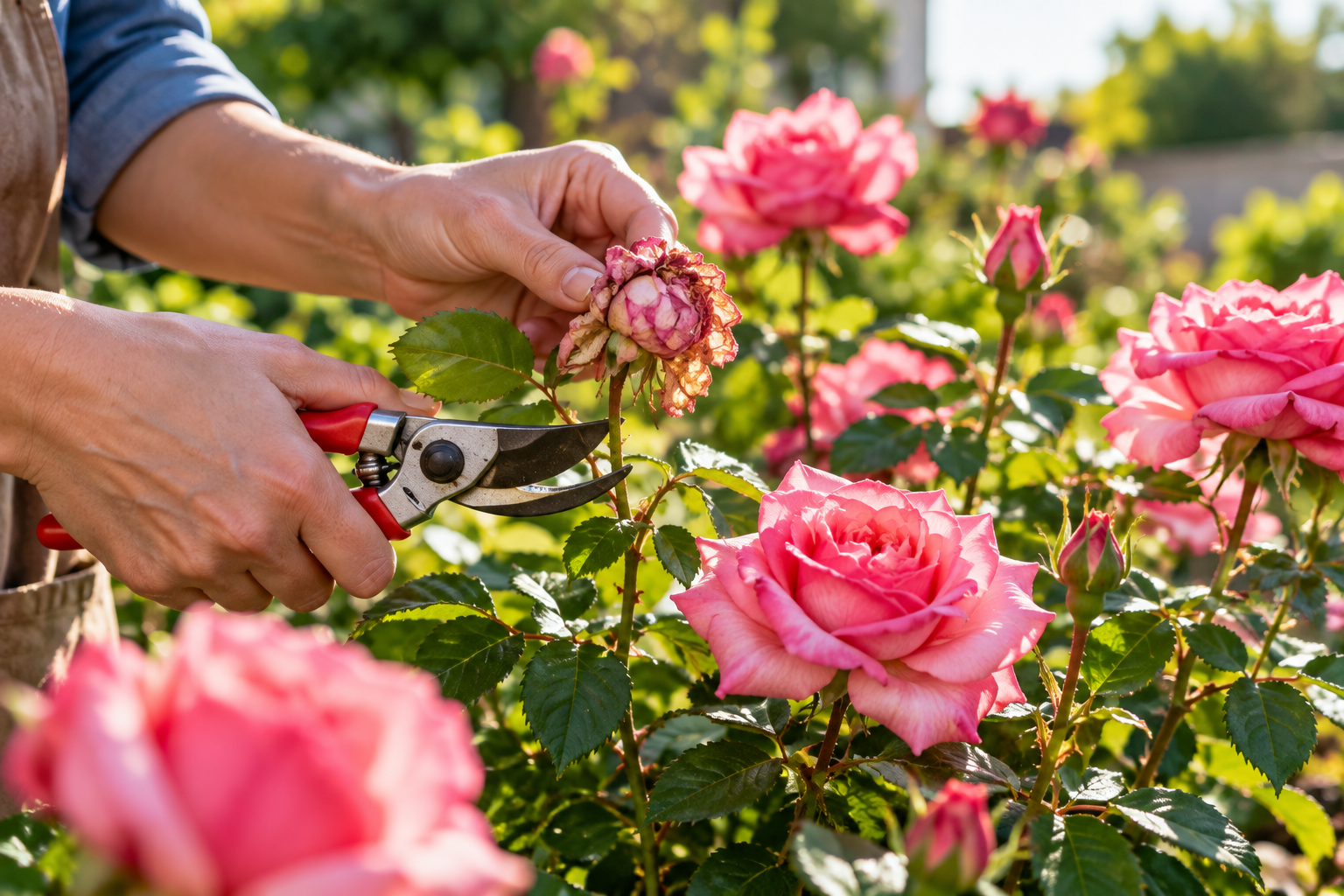 Consejos para la poda de rosales en octubre y su floración
