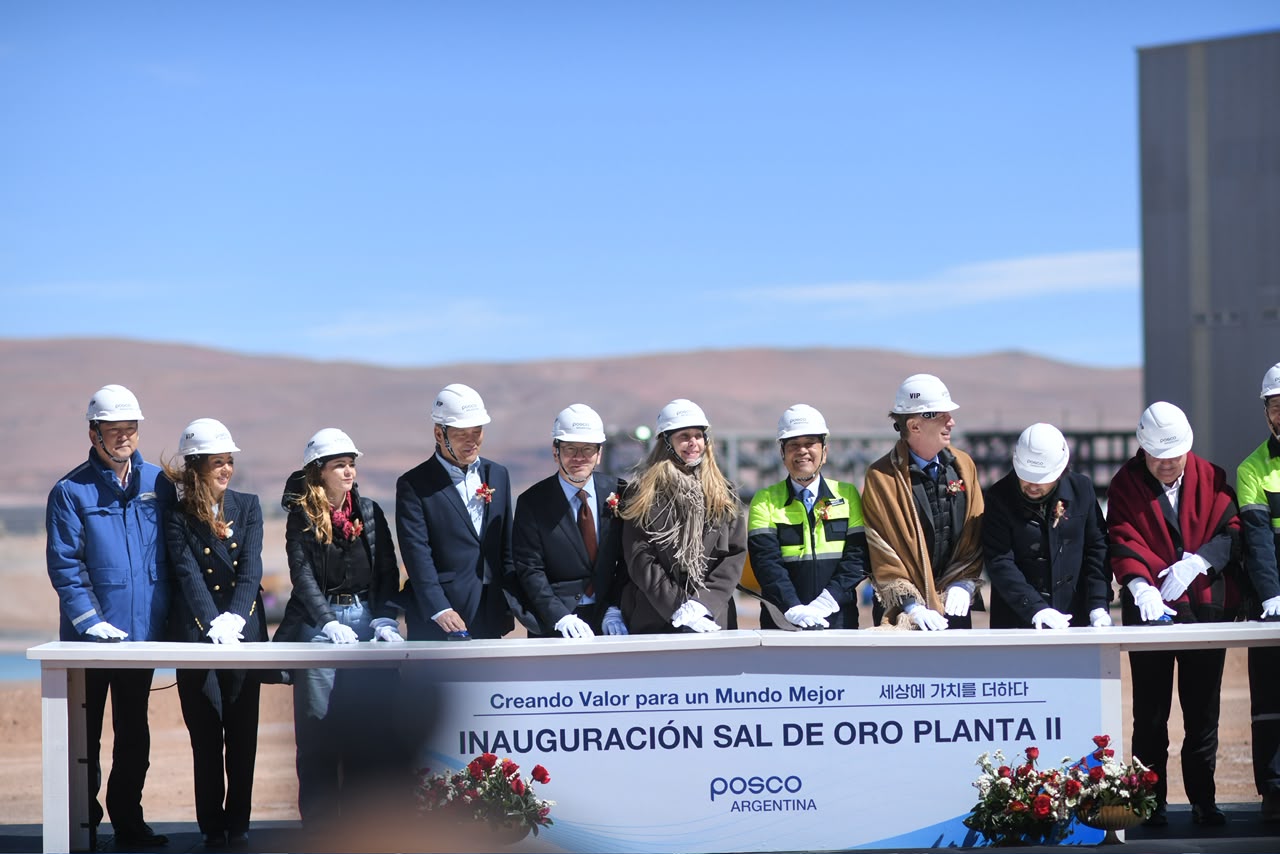 Más litio: cómo es la Planta II de Sal de Oro que POSCO inauguró entre ...