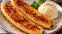 Imagen de Plátano brûlée: una receta fácil para preparar un postre caramelizado en casa