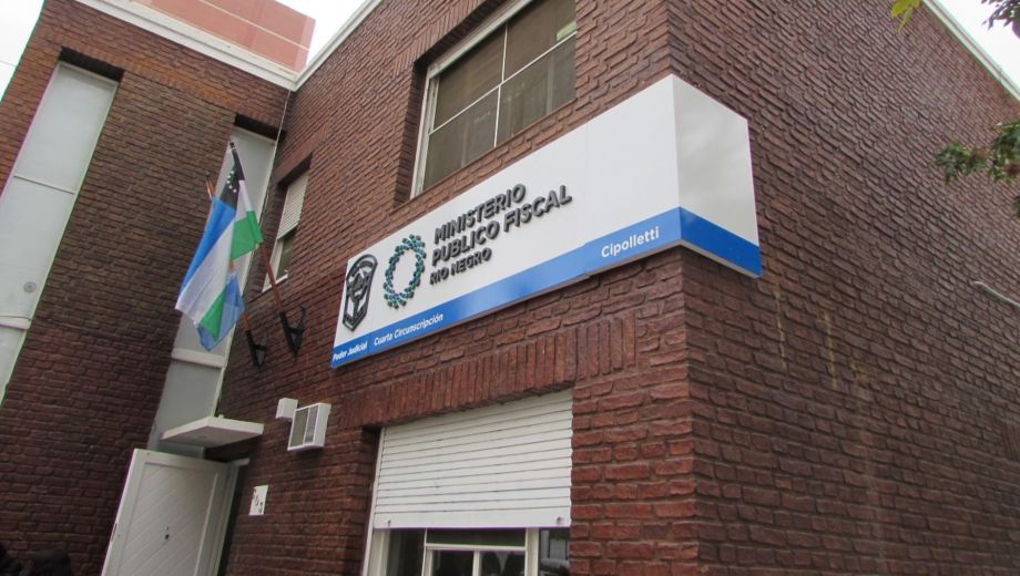 La Fiscalía de Cipolletti. Foto Archivo.