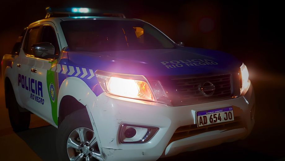 La carga fue hallada e interceptada por efectivos de la Policía de Río Negro, cerca del acceso a Paja Alta. Foto Archivo.