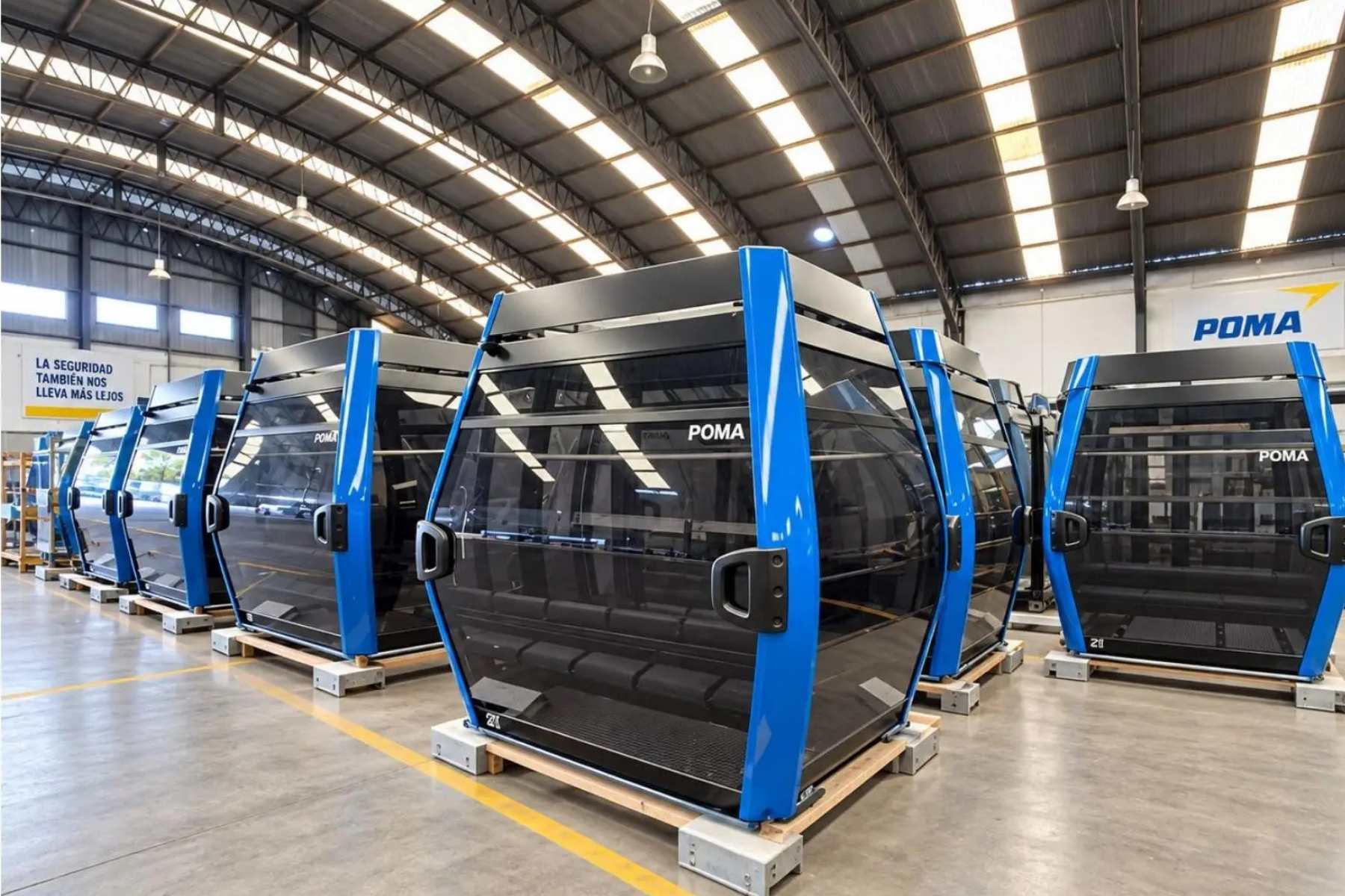 Nuevas telecabinas Amancay en cerro Catedral: más rápidas y amplias