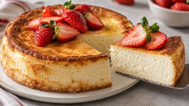 Cheesecake proteico de frutillas: la receta fácil y cremosa que se volvió tendencia y se prepara en minutos