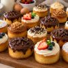 Imagen de Cómo hacer 16 mini tortas con un kilo de harina, una receta ideal para emprender