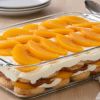 Imagen de El postre con vainillas, duraznos y dulce de leche que podés preparar sin usar el horno