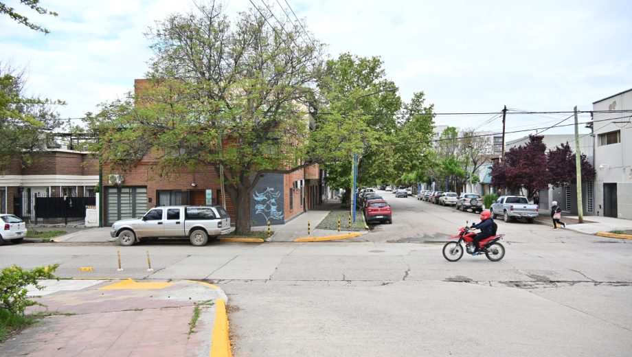 La inmobiliaria se encuentra en la zona céntrica de la ciudad. Foto Alma Terzibachian.