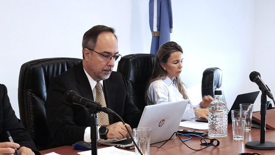 Jueces de impugnación Andrés Repetto y Estefanía Sauli. 