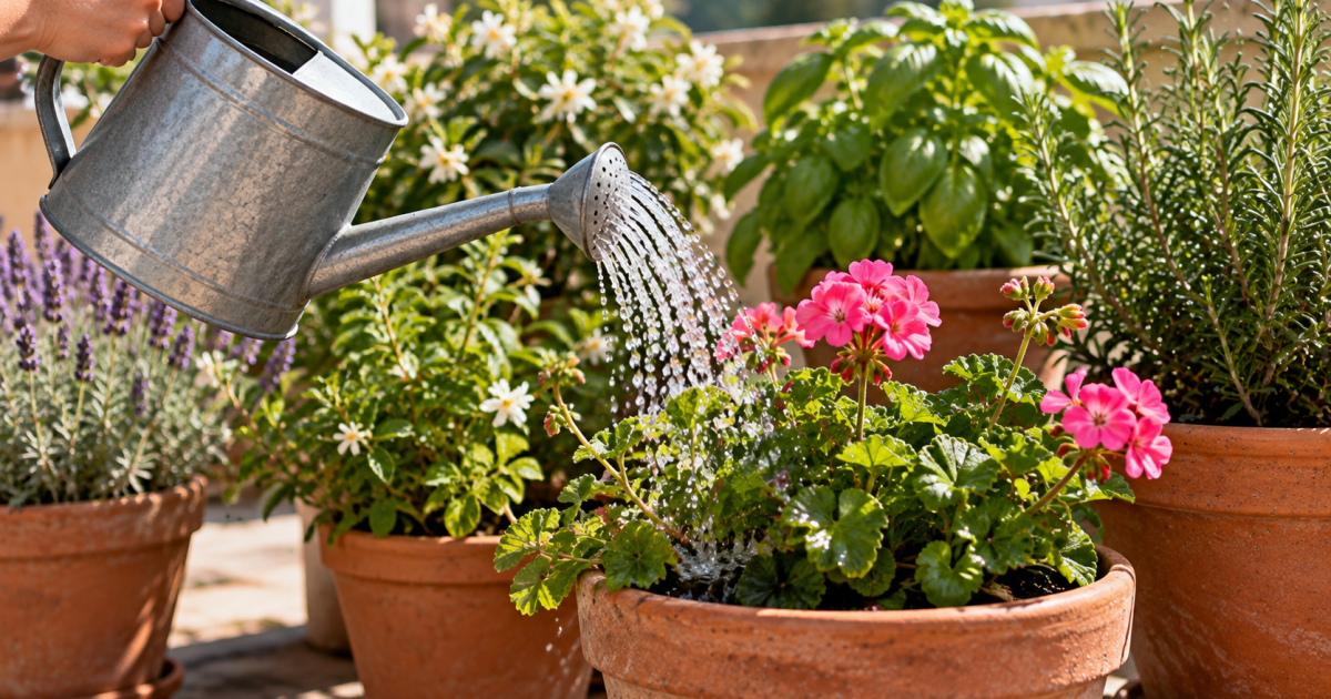 Errores comunes al regar plantas en primavera y cómo evitarlos