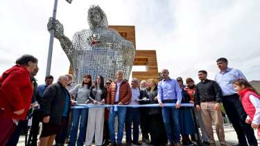 Huinganco inauguró el Sagrado Corazón de Jesús y se suma al Camino de la Fe de Neuquén