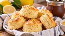 Imagen de Scones de limón fáciles y rápidos: la receta ideal para acompañar el mate
