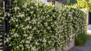 La planta trepadora que florece en primavera, perfuma todo el patio y puede cubrir una pared