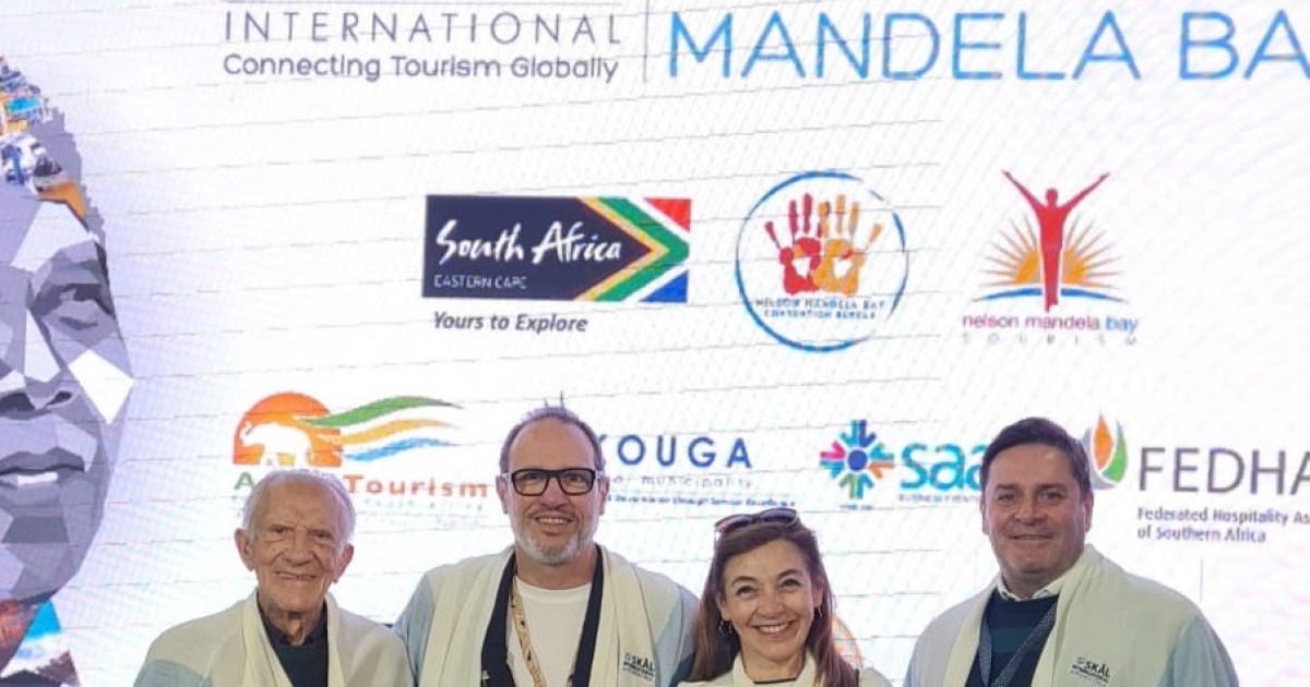 Representantes de Río Negro en congreso internacional de turismo en Sudáfrica