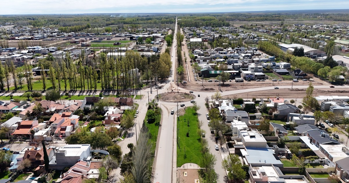Cipolletti celebra su 123° aniversario con importantes obras de infraestructura