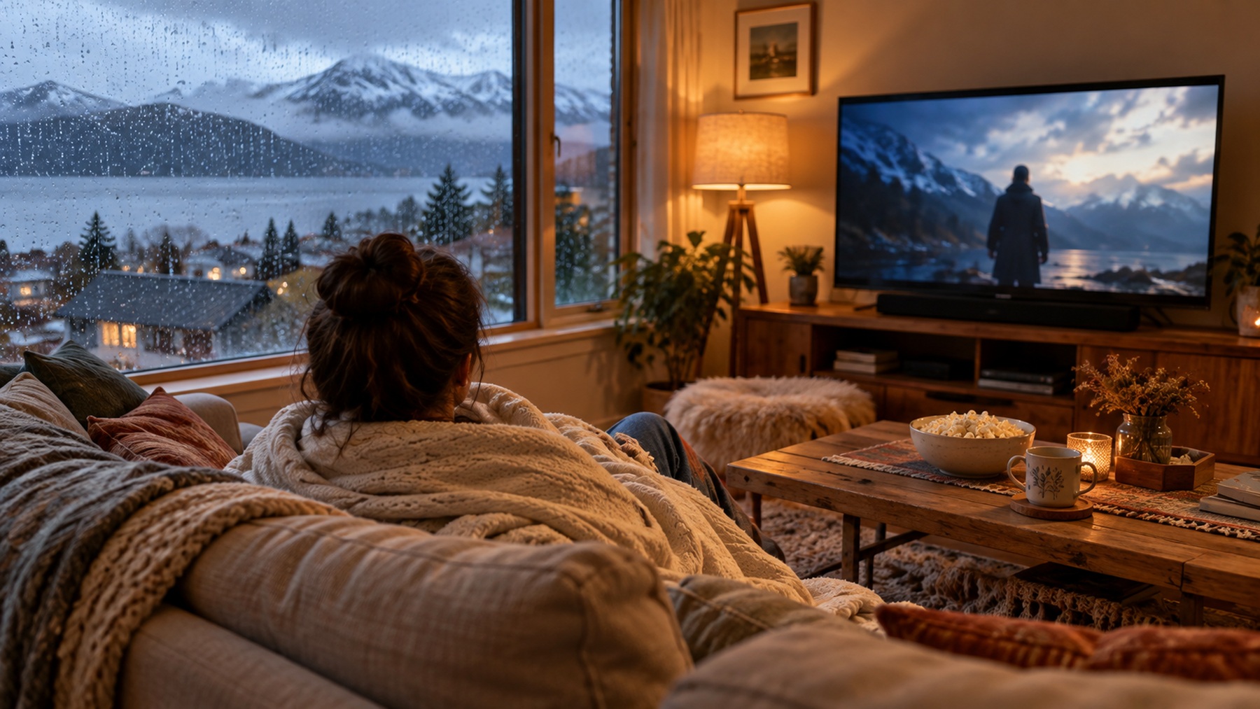 Series de Netflix para disfrutar en días fríos y lluviosos