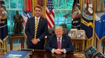 Imagen de Estados Unidos confirmó que le concederá asilo político a Flávio Bolsonaro