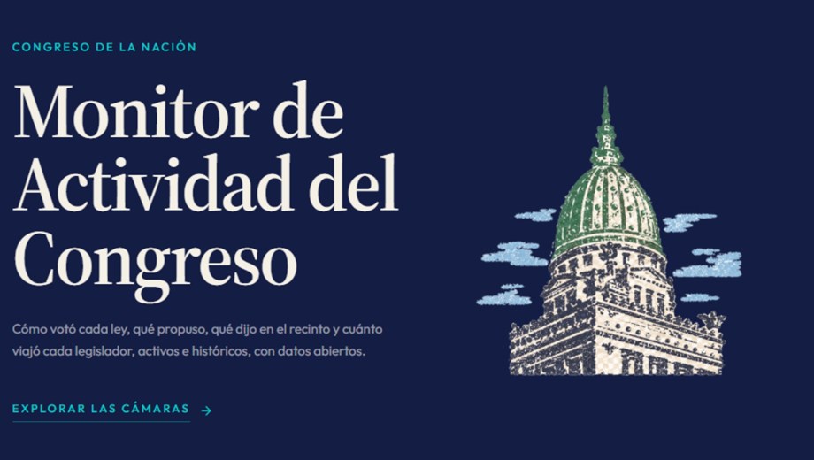 La UBA lanzó una plataforma para conocer cómo votan, qué dicen y qué hacen diputados y senadores. 